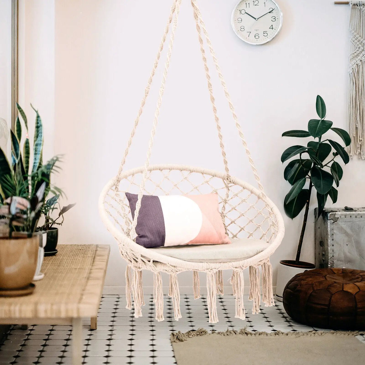 Cushioned Hammock Swing Chair with Hanging Kit, photo 20 of 24
