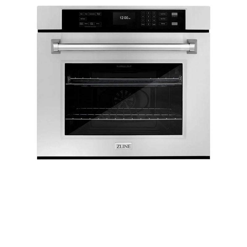 ZLINE 30 "Professional True Convection Single Wall Oven, Air Fry, Self Clean, Stainless Steel WAS-30 by Farmhouse Kitchen and Bath