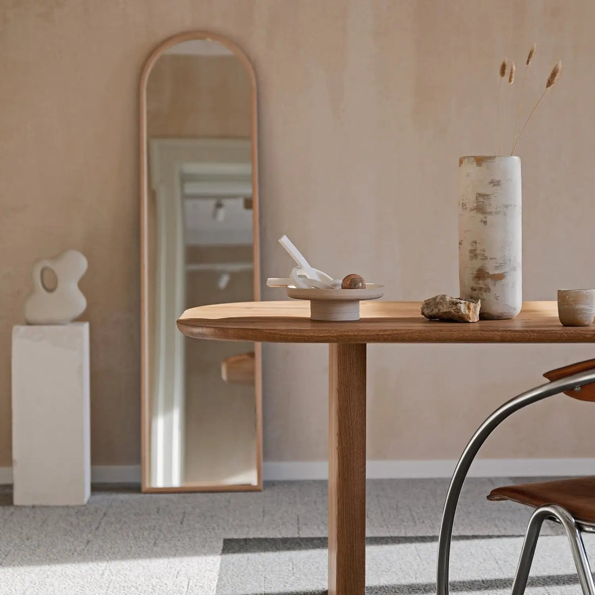 Oval Solid Wood Dining Table, photo 8 of 12