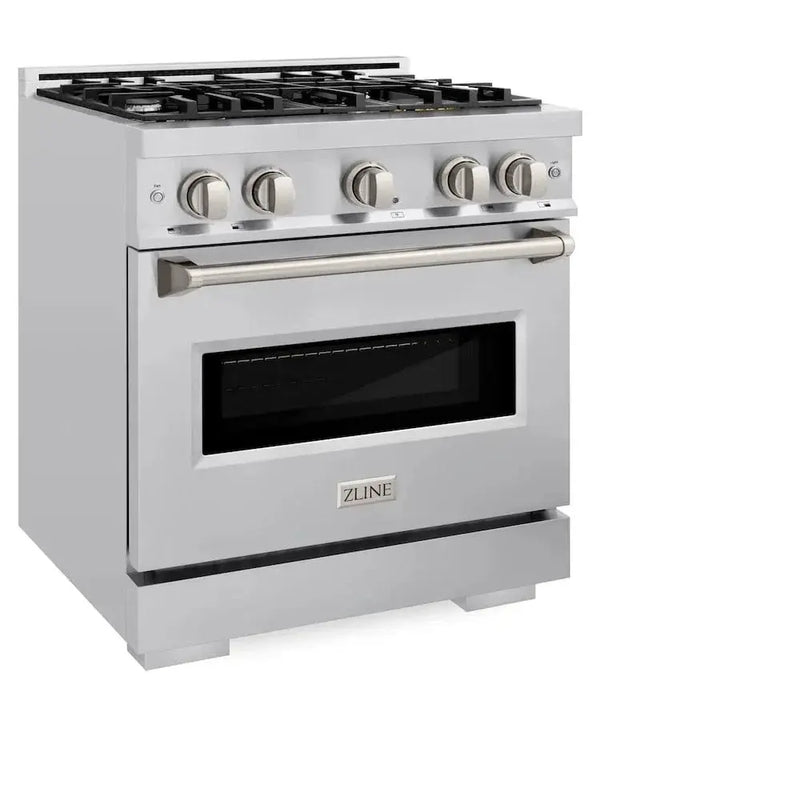 ZLINE 30"Classic Gas Range, Convection Gas Oven, Stainless Steel, CGR30 by Farmhouse Kitchen and Bath
