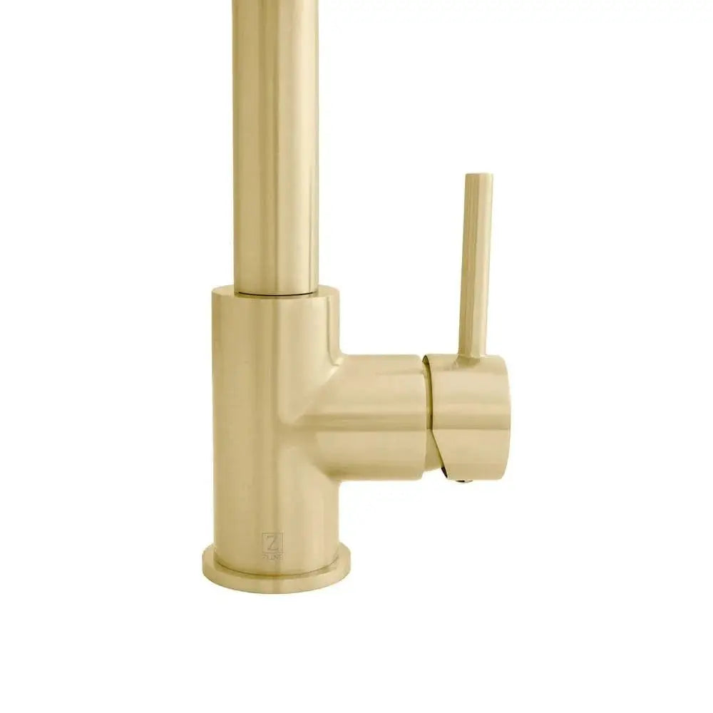 ZLINE Dante Kitchen Faucet In Champagne Bronze, DNT-KF-CB by Farmhouse Kitchen and Bath