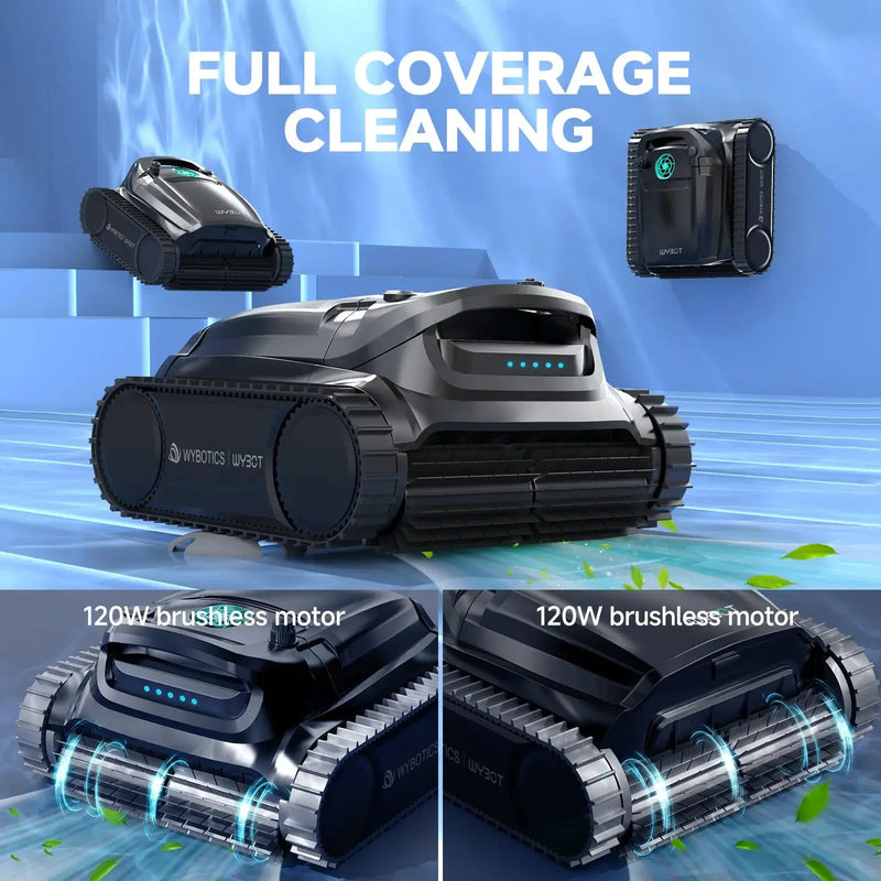 WYBOT M1 Cordless Robotic Pool Cleaner by WYBOT