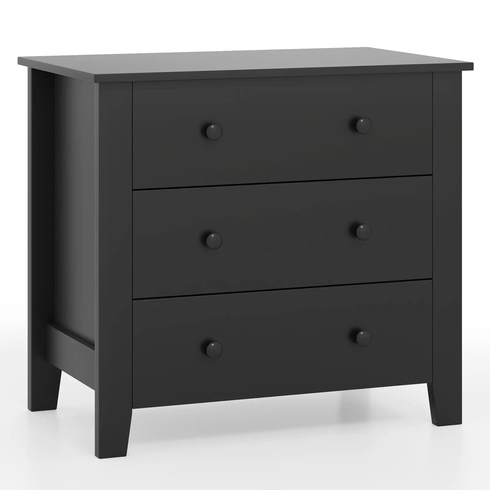 3 Drawer Dresser Chest of Drawers Bedside Table by DirectDeals