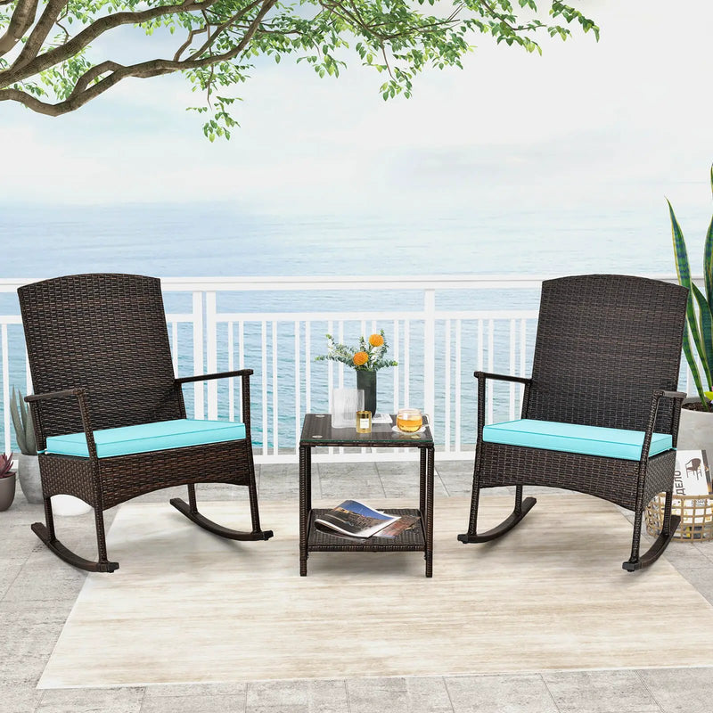 3 Piece Patio Rocking by DirectDeals