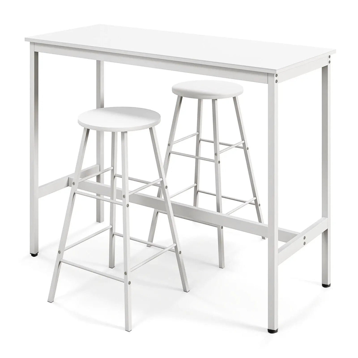 3 Piece Pub Table and Stools Kitchen Dining Set by DirectDeals