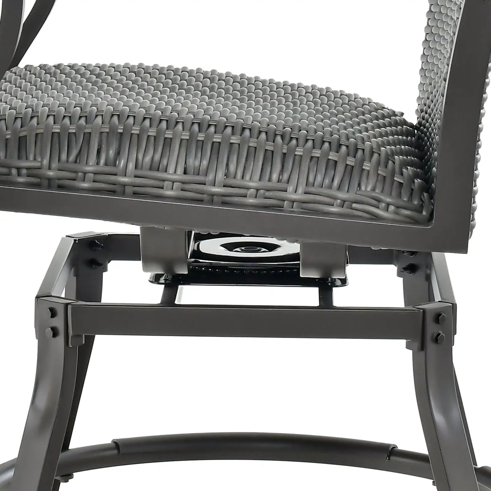 3 Pieces Swivel Bar Set with 4D Air Fiber Cushion by DirectDeals