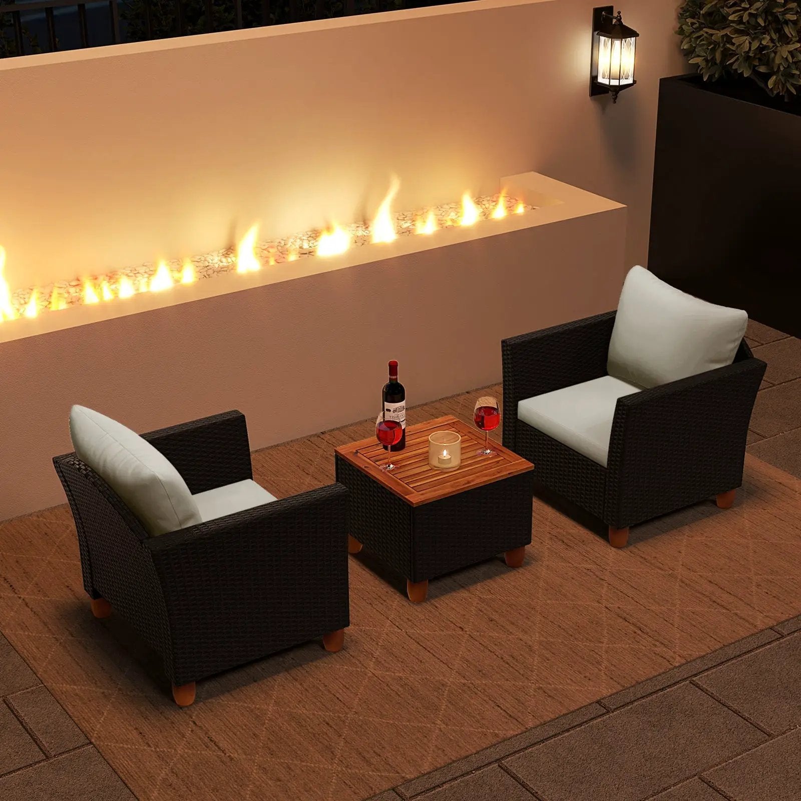3 Pieces Outdoor Patio by DirectDeals
