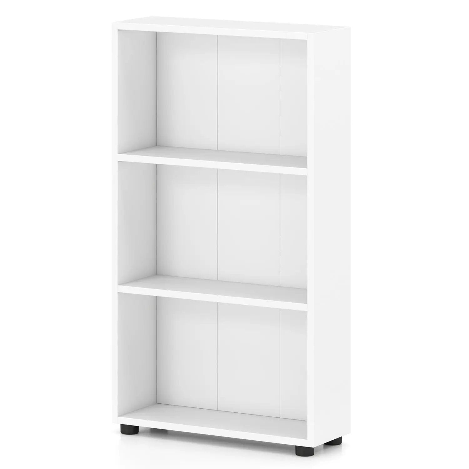 3-Tier Bookcase 42 inch Tall Book Shelf with Anti-Tipping Kit by DirectDeals
