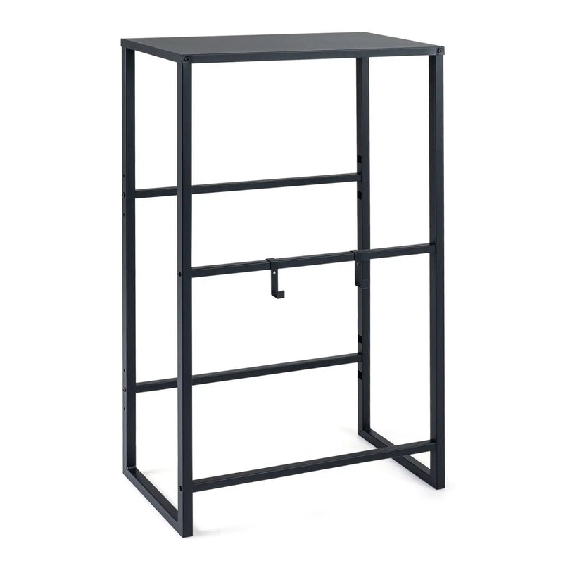 3-Tier Drink Crate Rack with Shelf for Beer and Water for Kitchen and Garage by DirectDeals