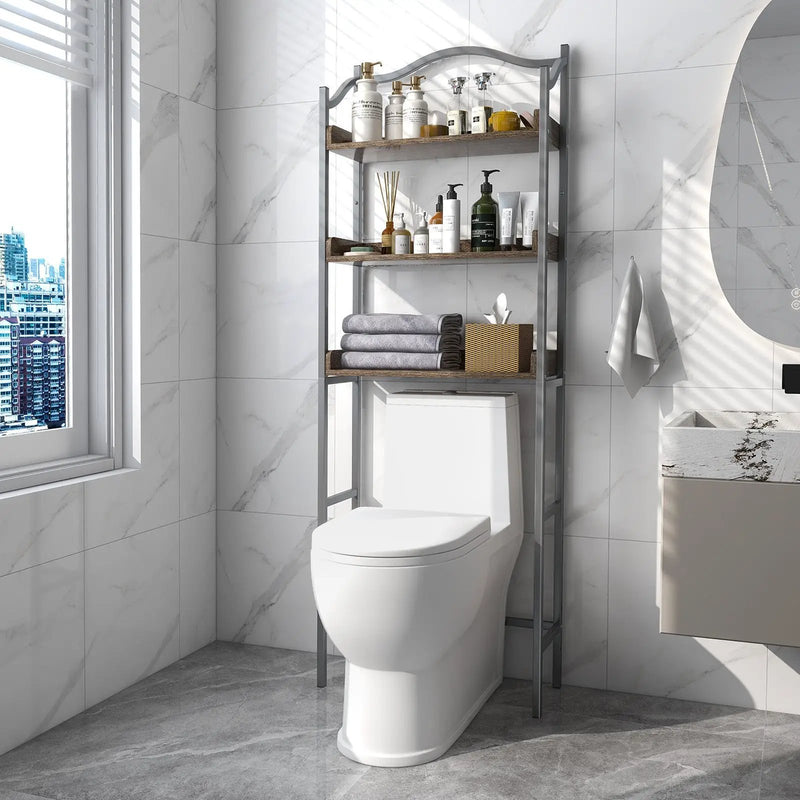 3-Tier Over-The-Toilet Bathroom Spacesaver Storage Rack by DirectDeals