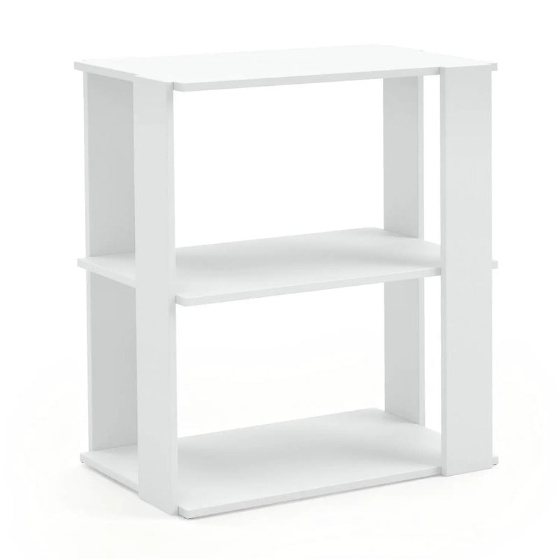 3-Tier Stackable Shoe Rack Set of 2 - White by DirectDeals