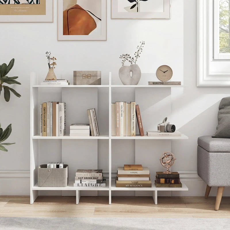 3 Tier Wooden Bookshelf with Anti-Tipping Kit by DirectDeals
