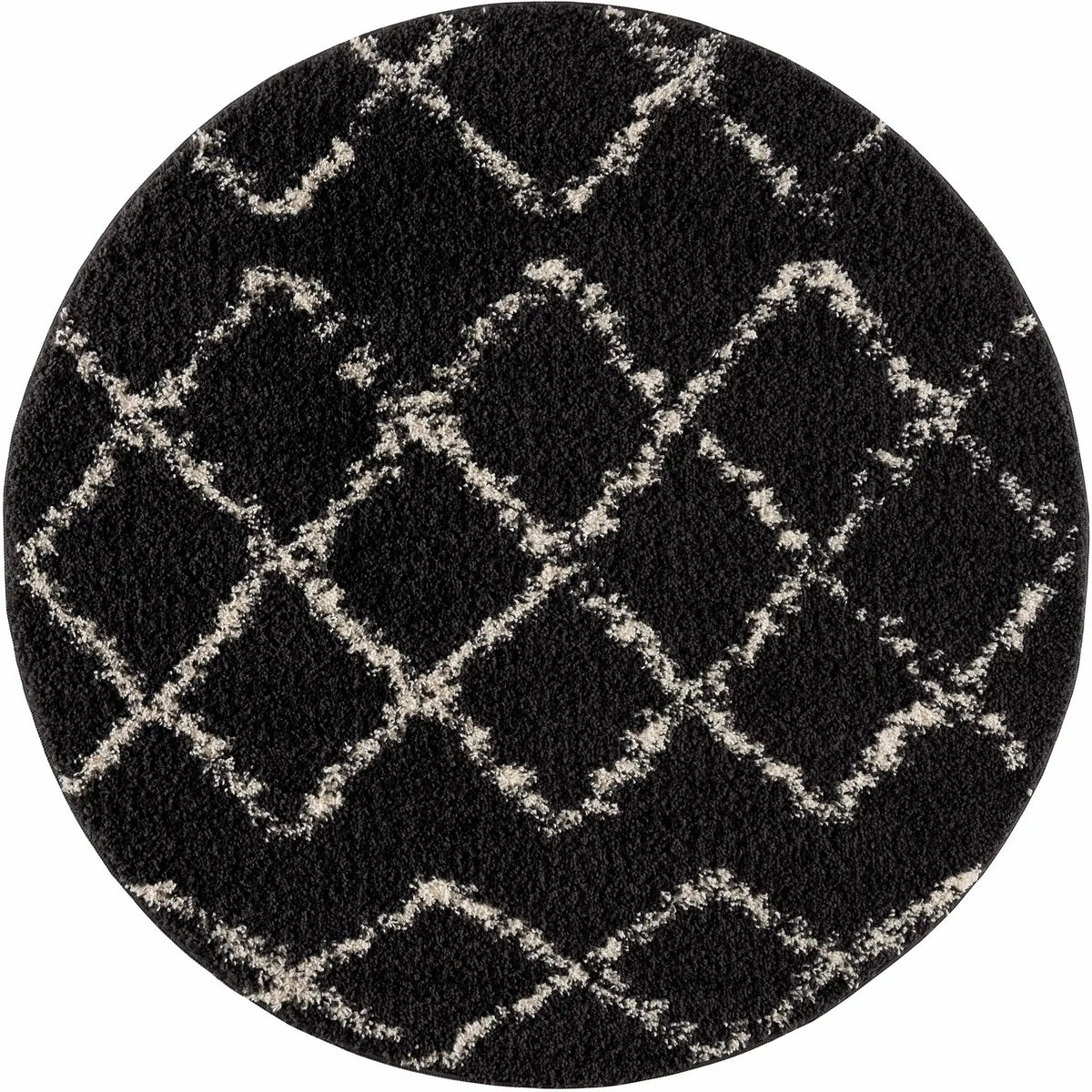 Wallagrass Black Moroccan Shag Rug - Clearance, photo 4 of 7