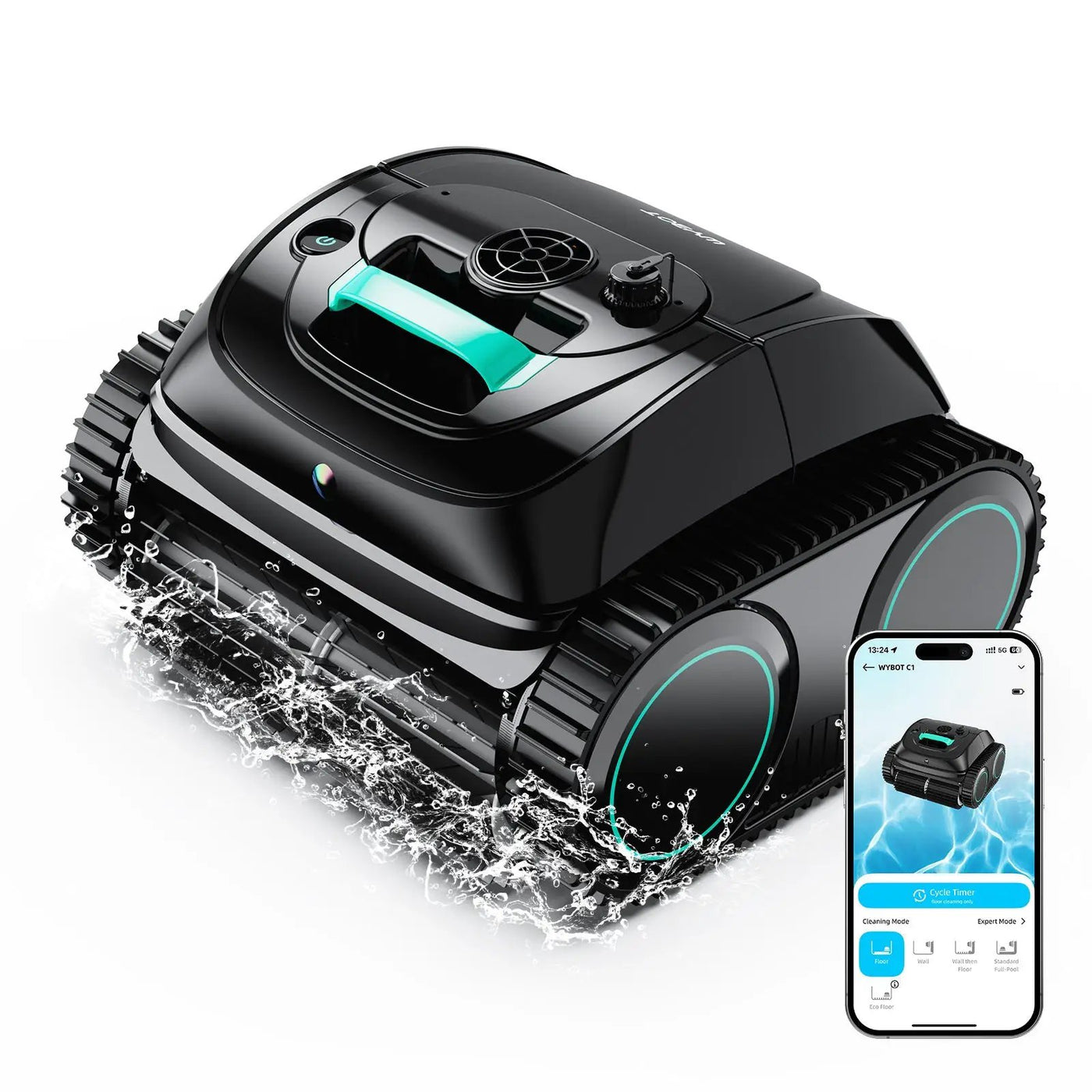 WYBOT Full Pool Solution Bundle-C1 & F1 by WYBOT