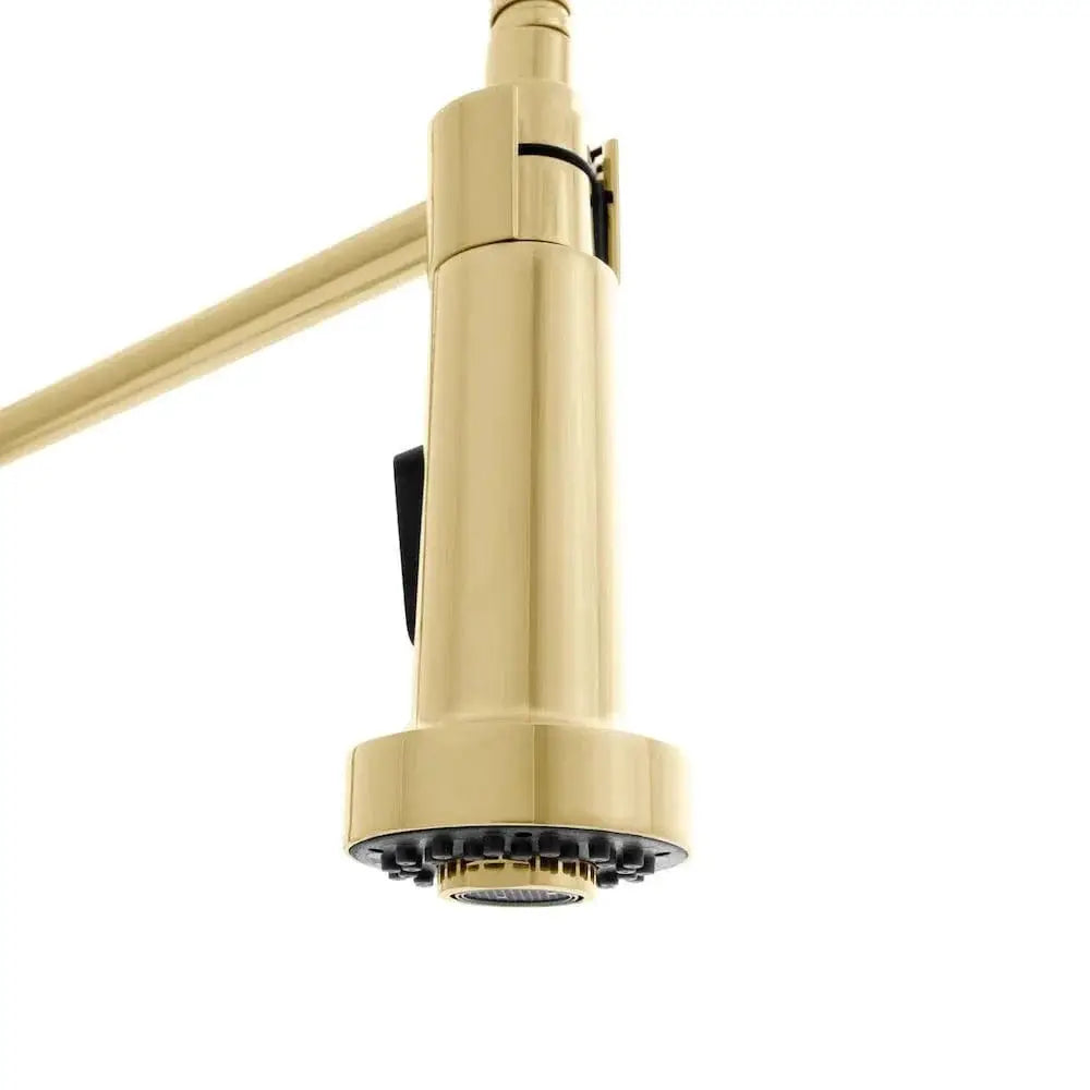 ZLINE Apollo Kitchen Faucet, APL-KF-PG by Farmhouse Kitchen and Bath