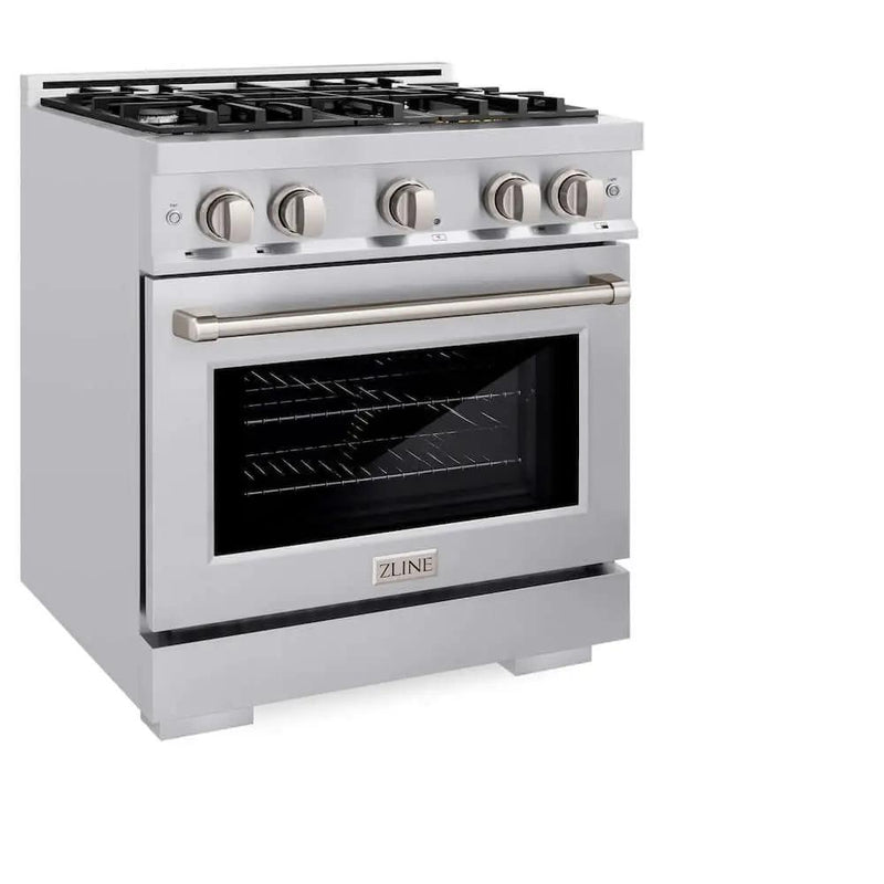ZLINE 30" Select Gas Range Convection Gas Oven Stainless Steel HGR30 by Farmhouse Kitchen and Bath