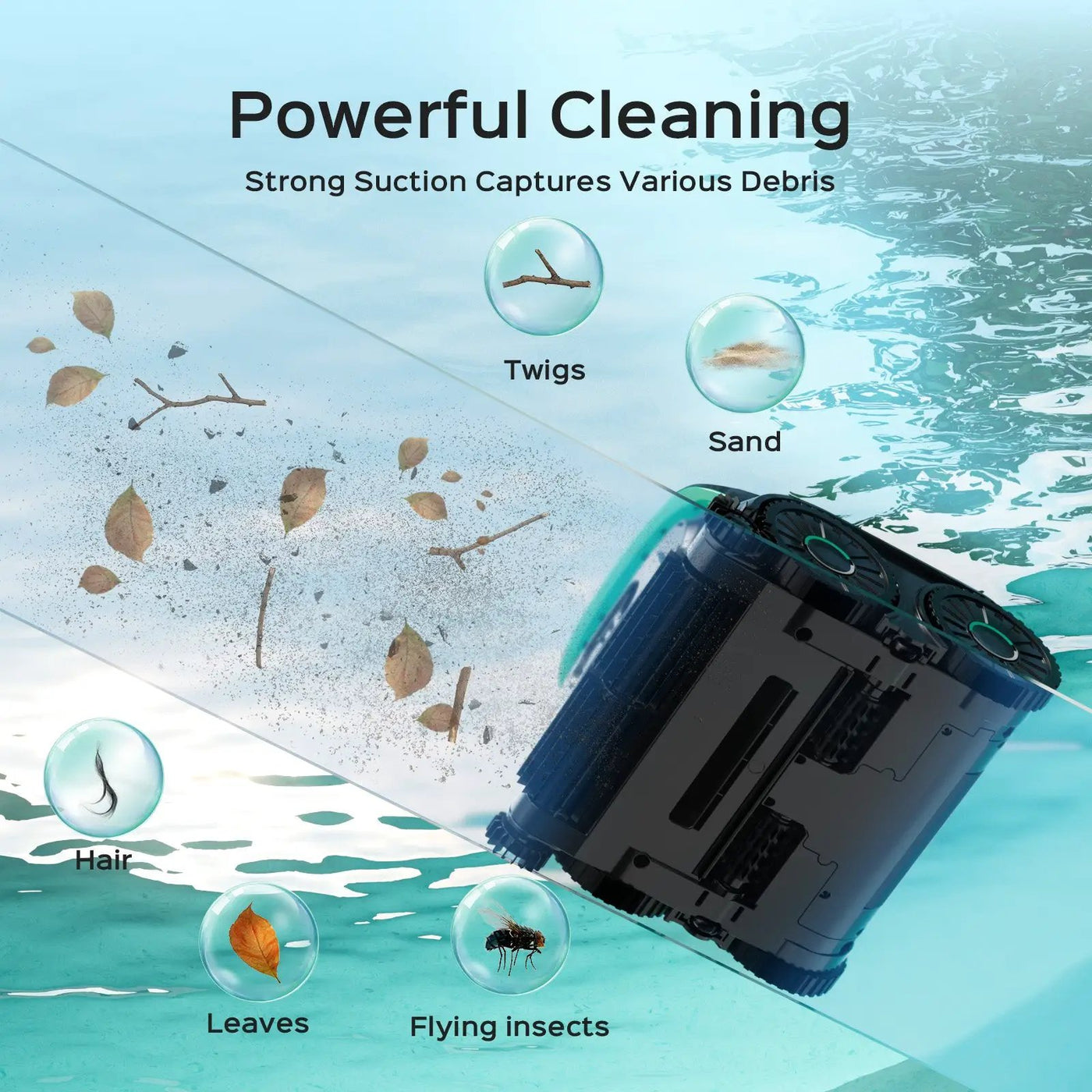 WYBOT B1 Cordless Robotic Pool Cleaner by WYBOT