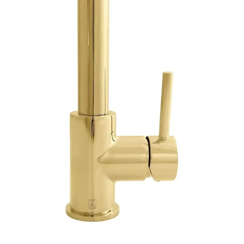 ZLINE Edison Kitchen Faucet, EDS-KF-PG by Farmhouse Kitchen and Bath
