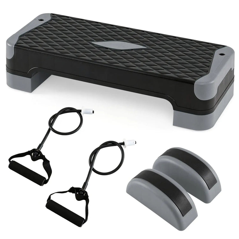3-in-1 Aerobic Step Platform with Risers and Balance Trainers by DirectDeals