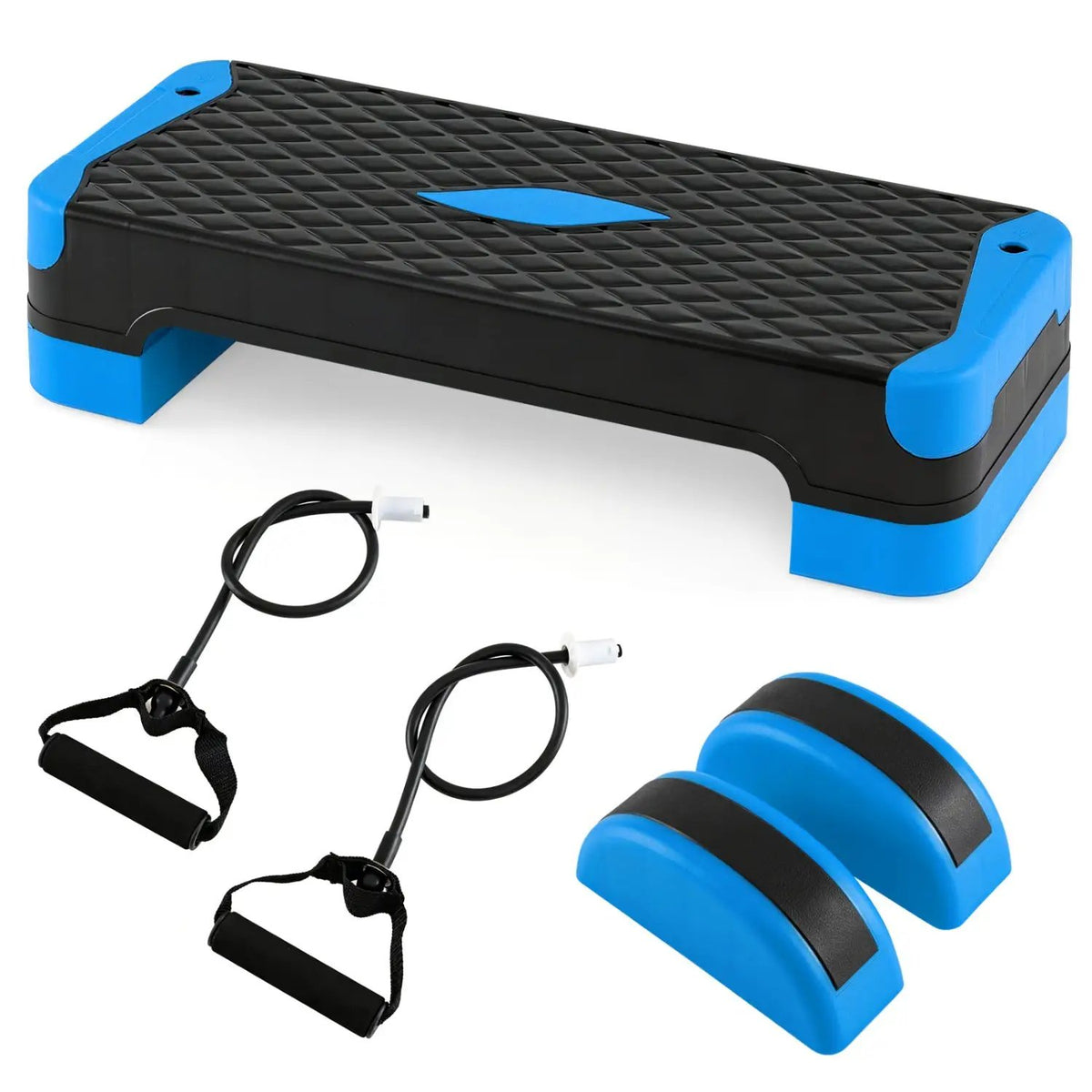 3-in-1 Aerobic Step Platform with Risers and Balance Trainers, photo 11 of 24