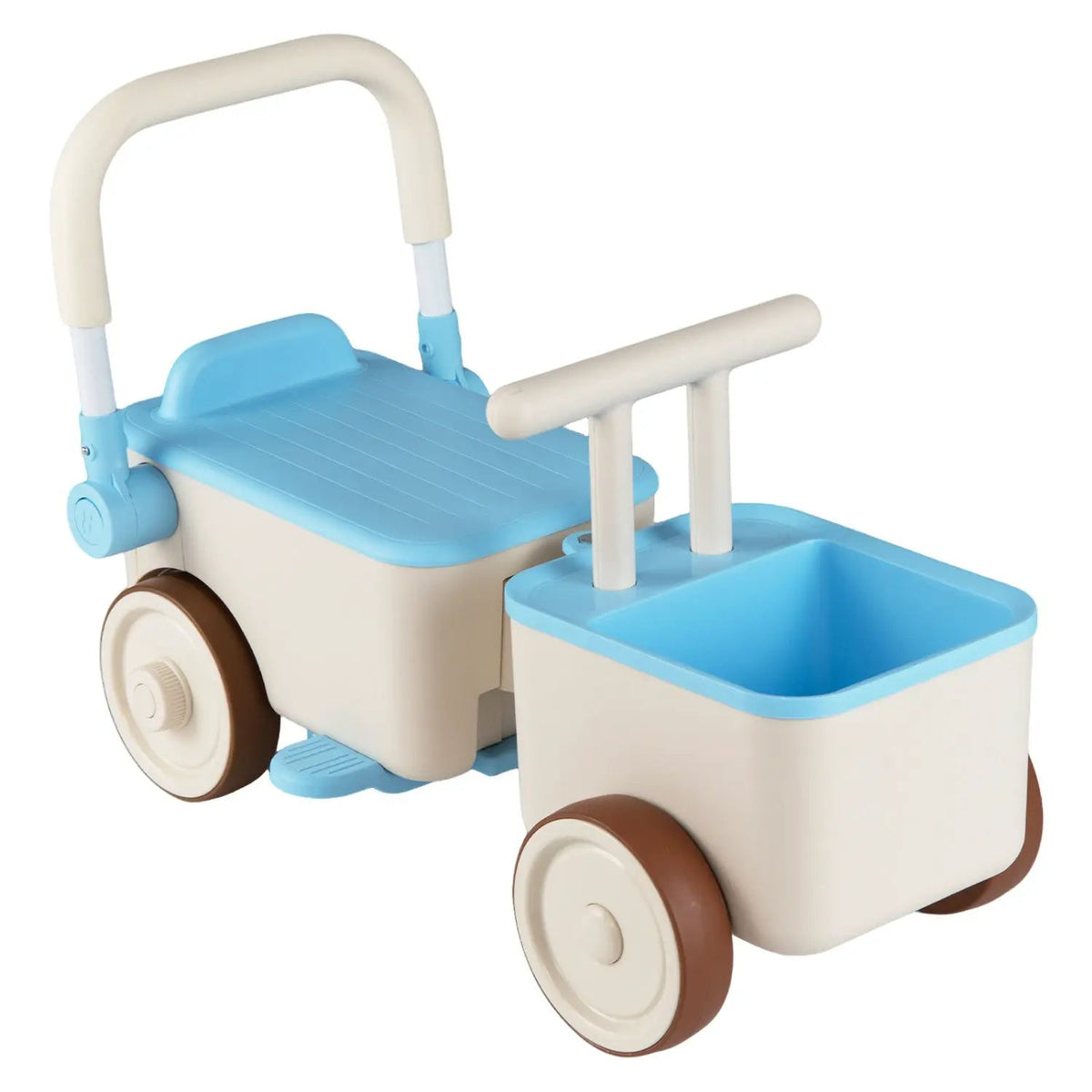 3-in-1 Kids Ride On Push Car with Rope and Storage Basket, photo 3 of 24