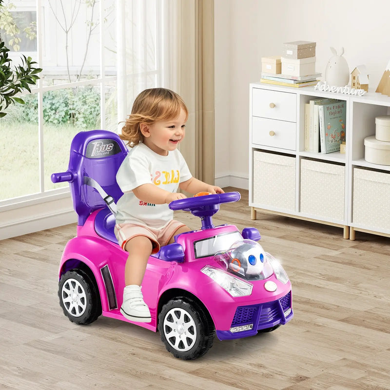 3 in 1 Push Car for Toddler Stroller Sliding Walking Car for Boys and Girls by DirectDeals