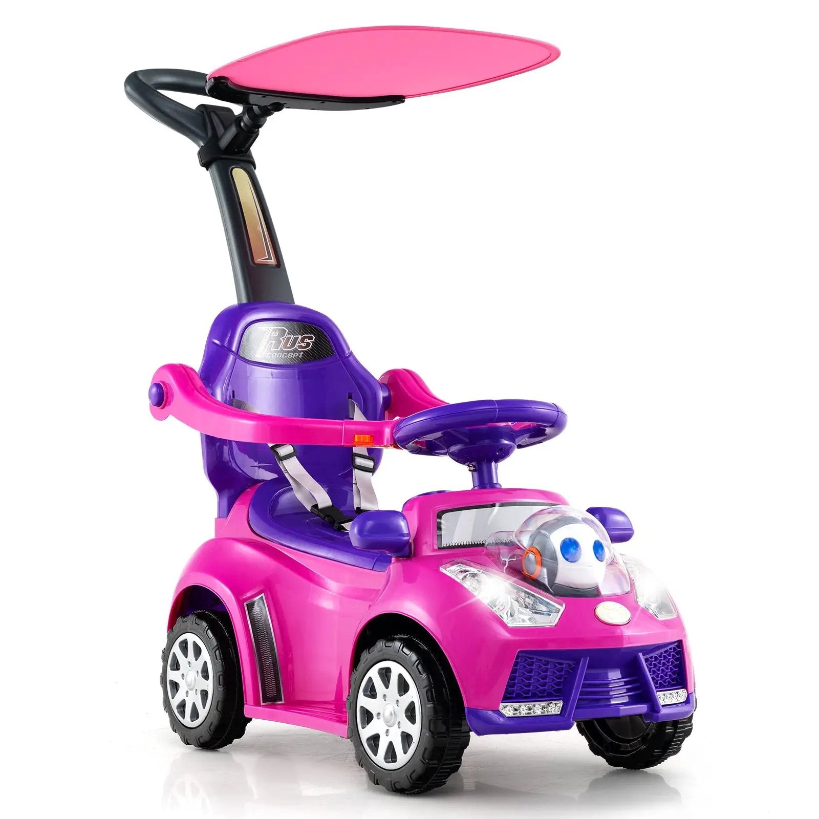 3 in 1 Push Car for Toddler Stroller Sliding Walking Car for Boys and Girls by DirectDeals