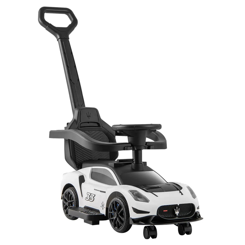 3-in-1 Ride on Push Car Maserati Licensed Sliding Car with Music by DirectDeals