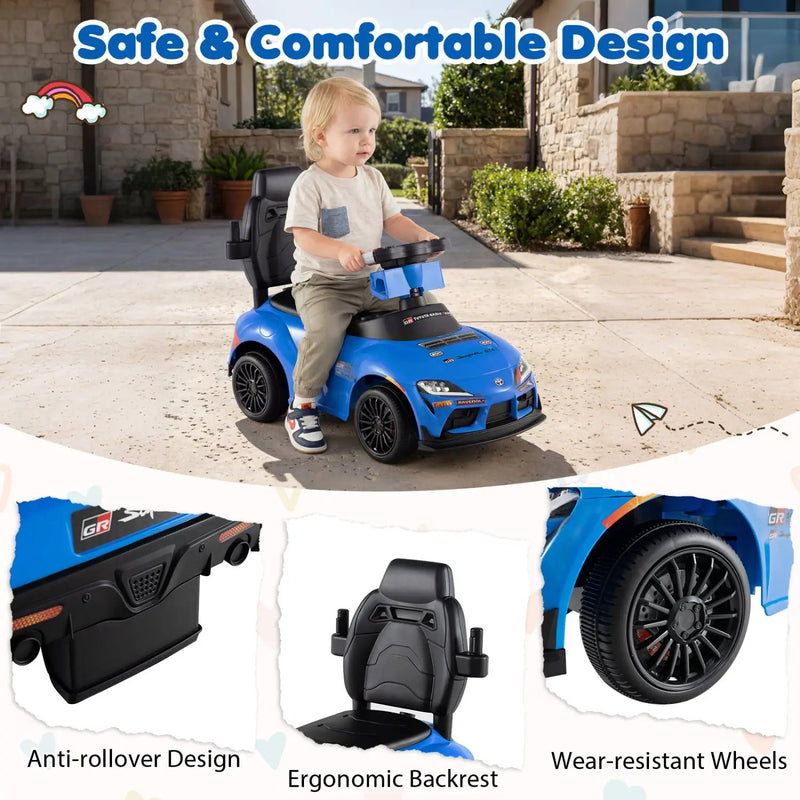 3-in-1 Toyota Licensed Foot-to-Floor Stroller Sliding Walking Toy by DirectDeals