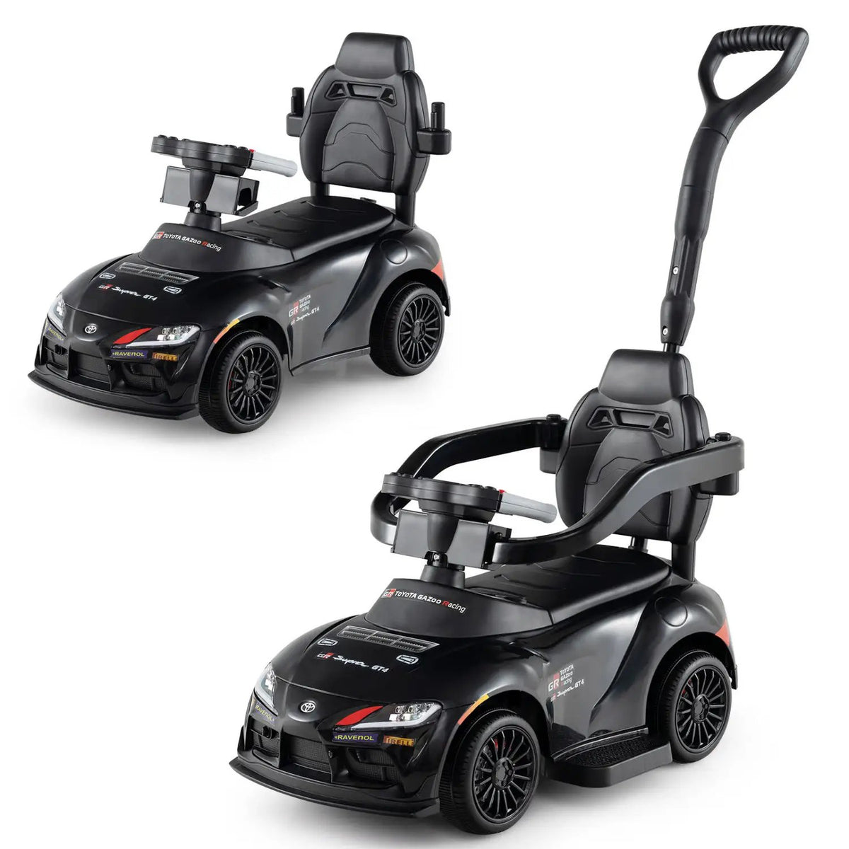 3-in-1 Toyota Licensed Foot-to-Floor Stroller Sliding Walking Toy, photo 7 of 32