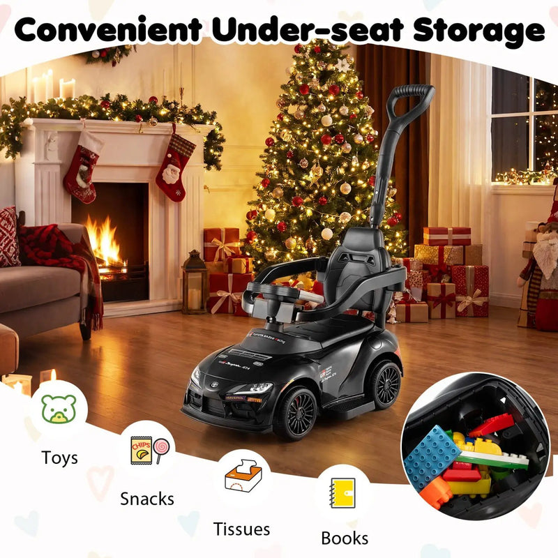 3-in-1 Toyota Licensed Foot-to-Floor Stroller Sliding Walking Toy by DirectDeals