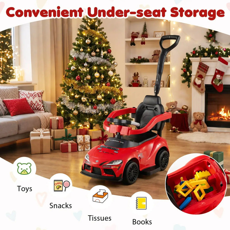 3-in-1 Toyota Licensed Foot-to-Floor Stroller Sliding Walking Toy by DirectDeals