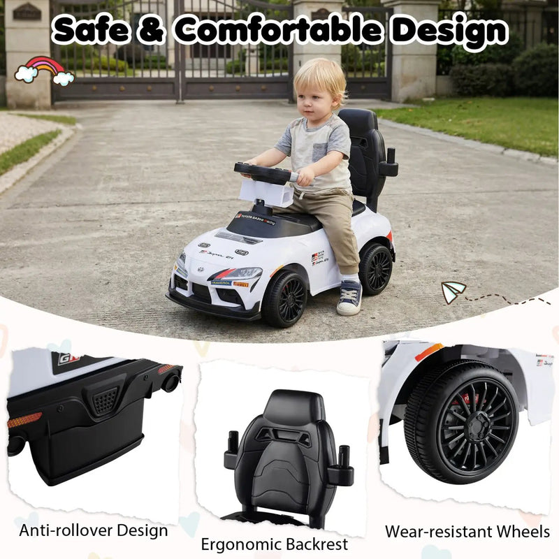 3-in-1 Toyota Licensed Foot-to-Floor Stroller Sliding Walking Toy by DirectDeals