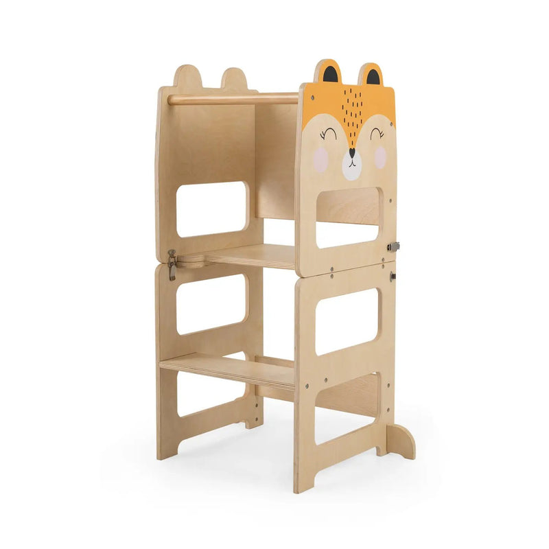 3-in-1 Wooden Kids Step Stool with Chalkboard by DirectDeals