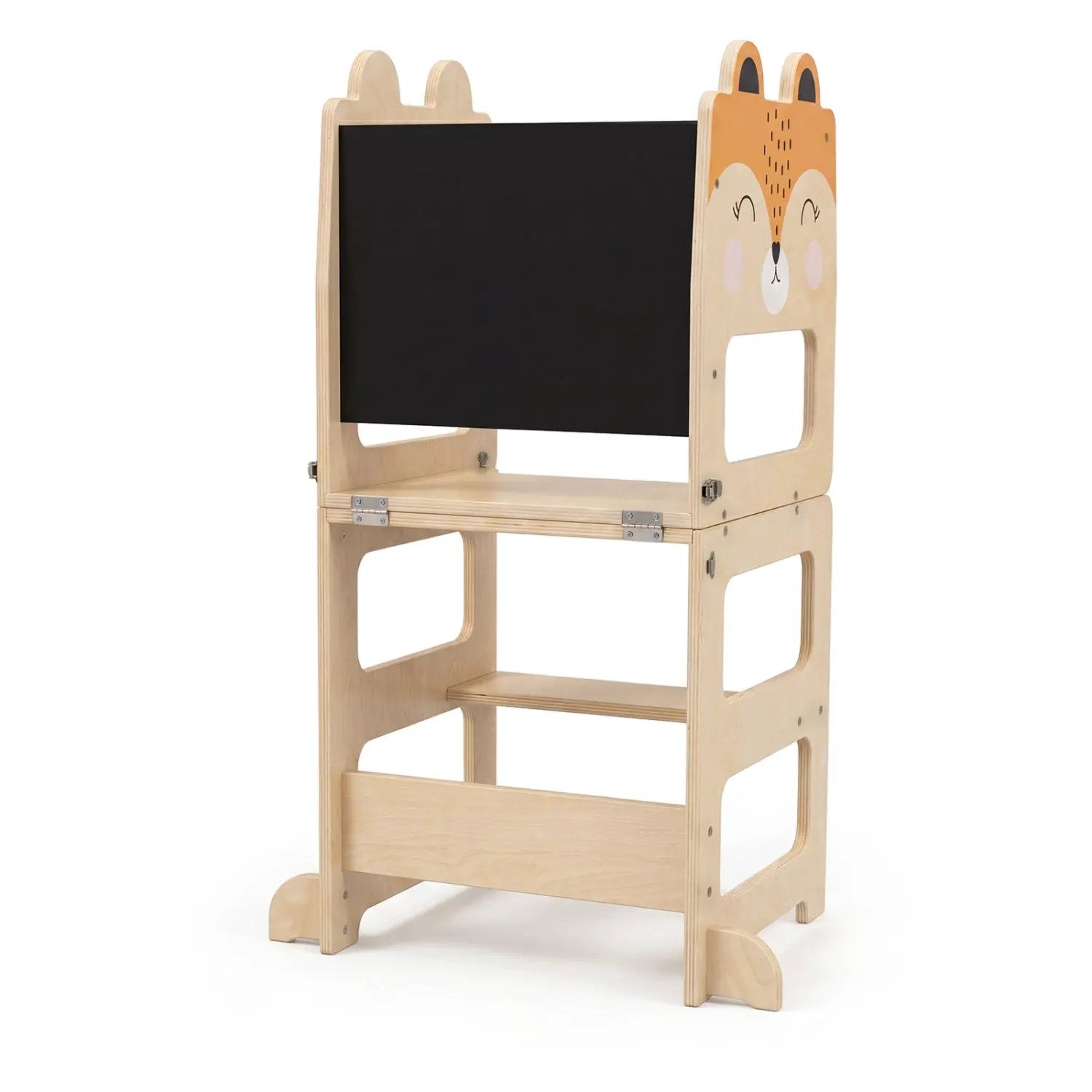 3-in-1 Wooden Kids Step Stool with Chalkboard by DirectDeals