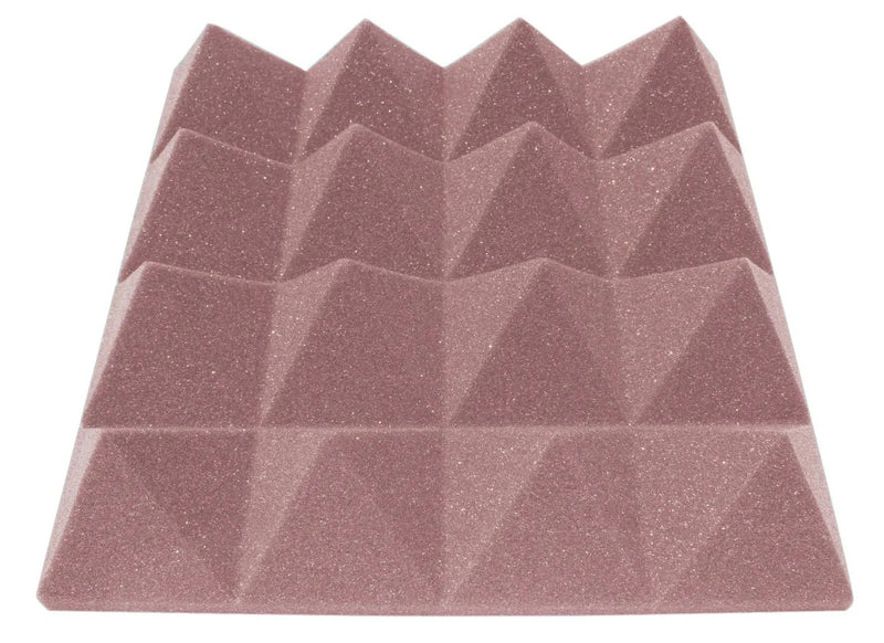 3 Inch Acoustic Foam Pyramid Style Panels - 13 Color Options by SoundAssured