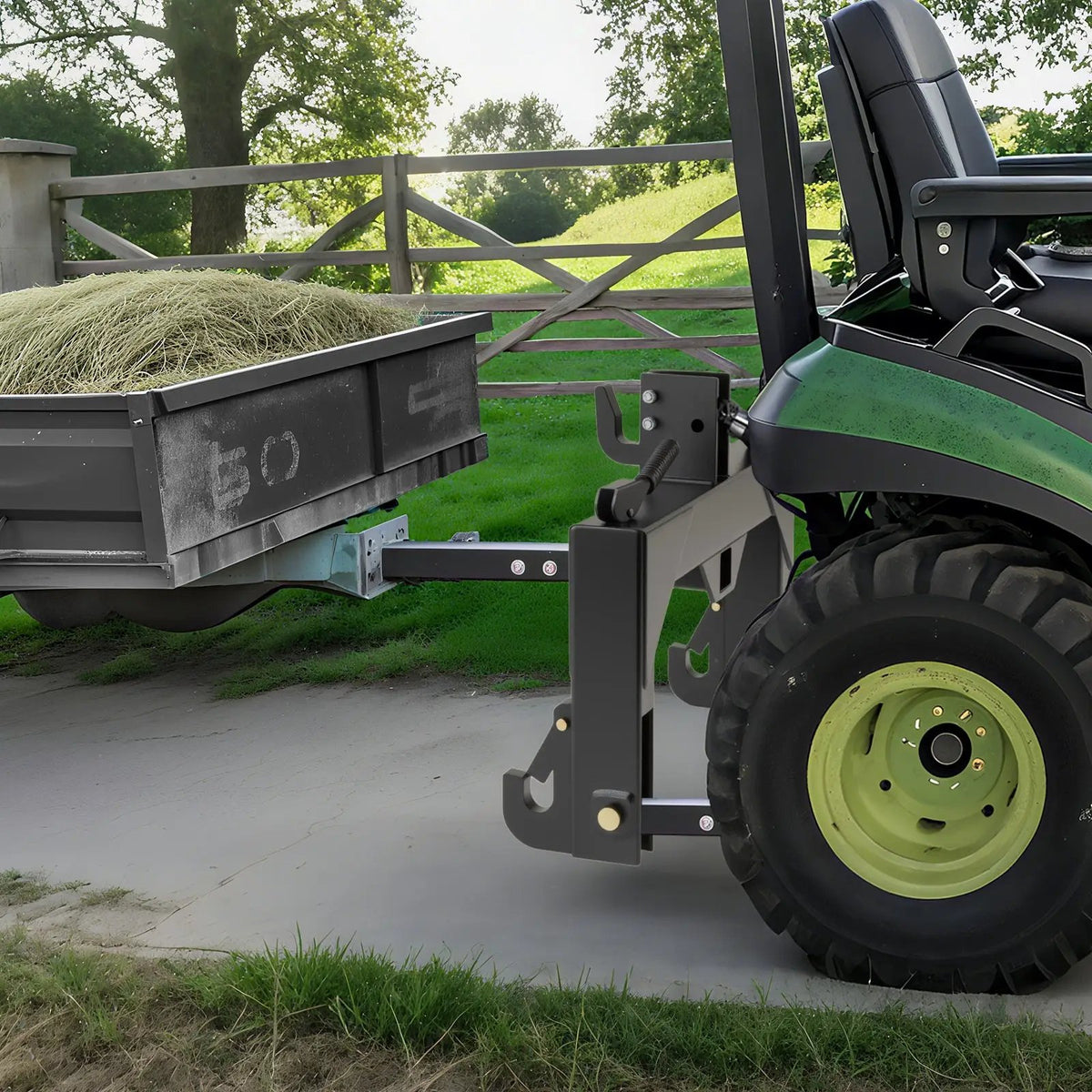 3-Point Quick Hitch with 5 Level Adjustable Bolt for Farming, photo 5 of 9