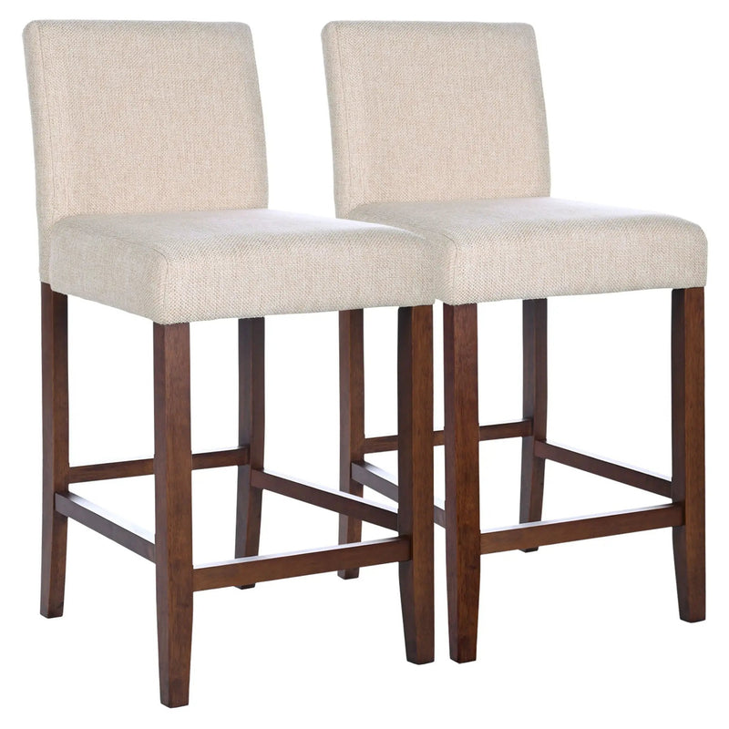 Dorian - Counter Chair (Set of 2) - Beige by HouseOfZazla