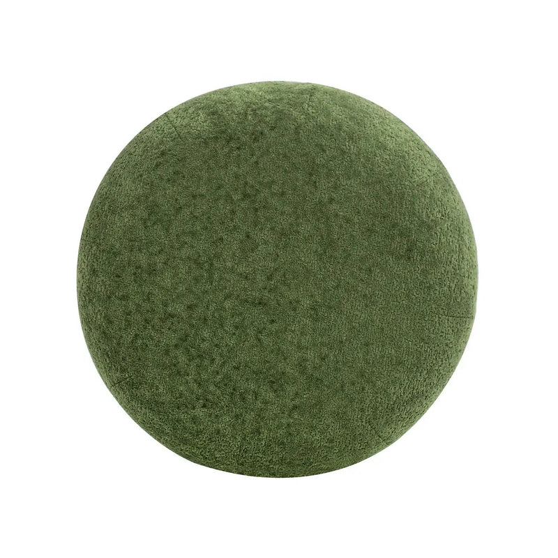 Nest - Low Round Upholstered Ottoman by HouseOfZazla