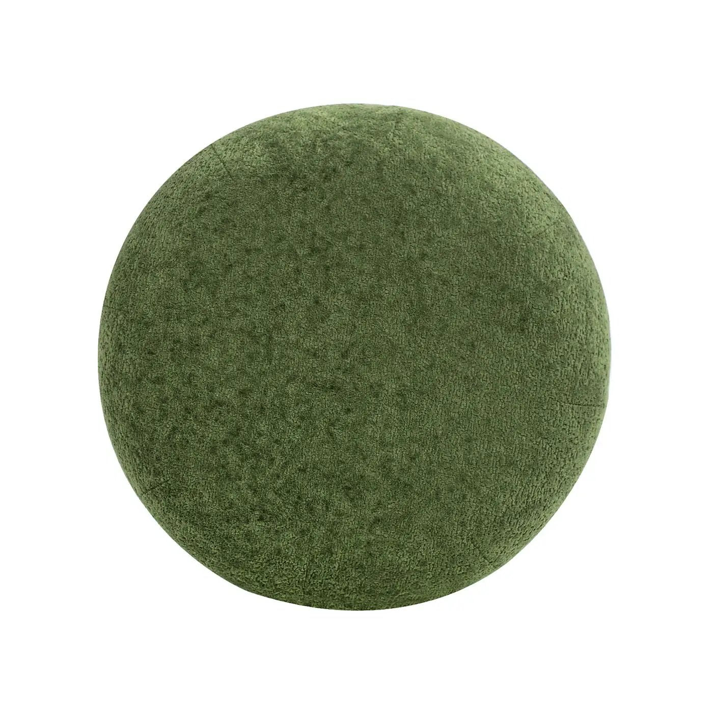 Nest - Low Round Upholstered Ottoman by Unique Piece Furniture
