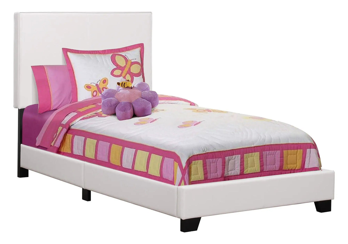 Bed, Upholstered, Transitional by Unique Piece Furniture