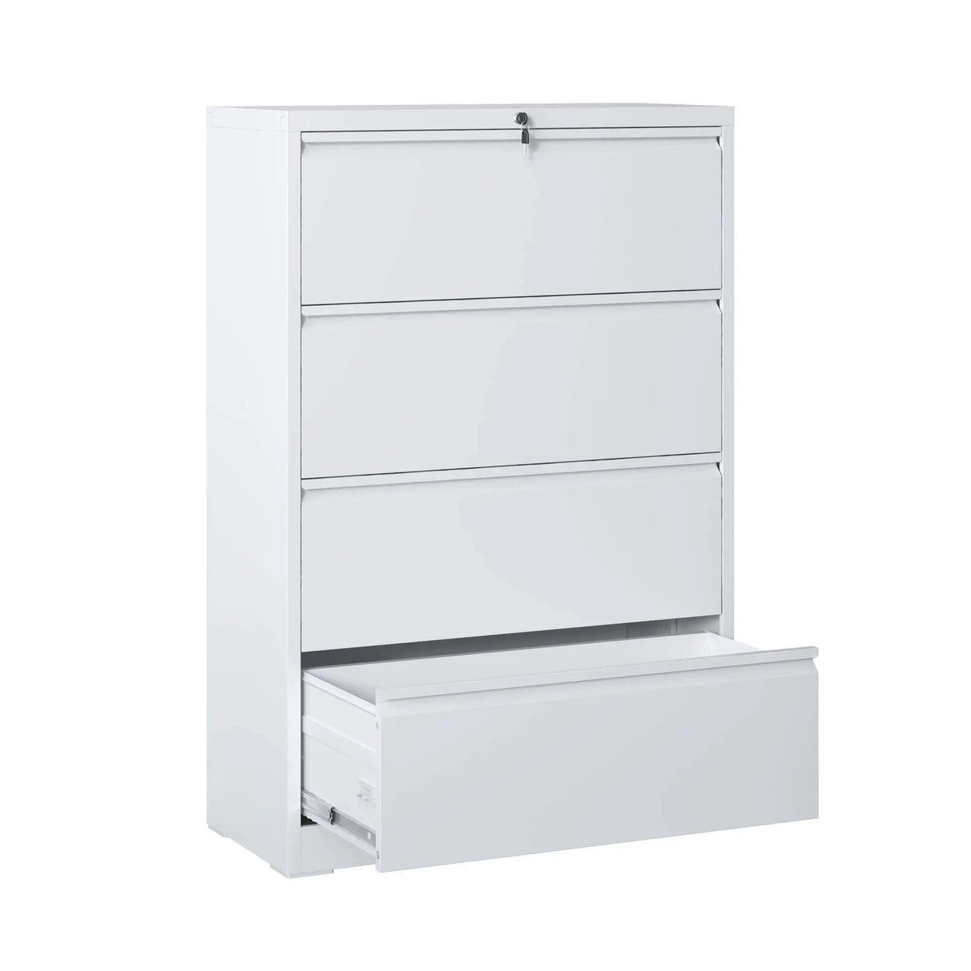Premium Drawer Metal Lateral File Cabinet With Lock by HouseOfZazla