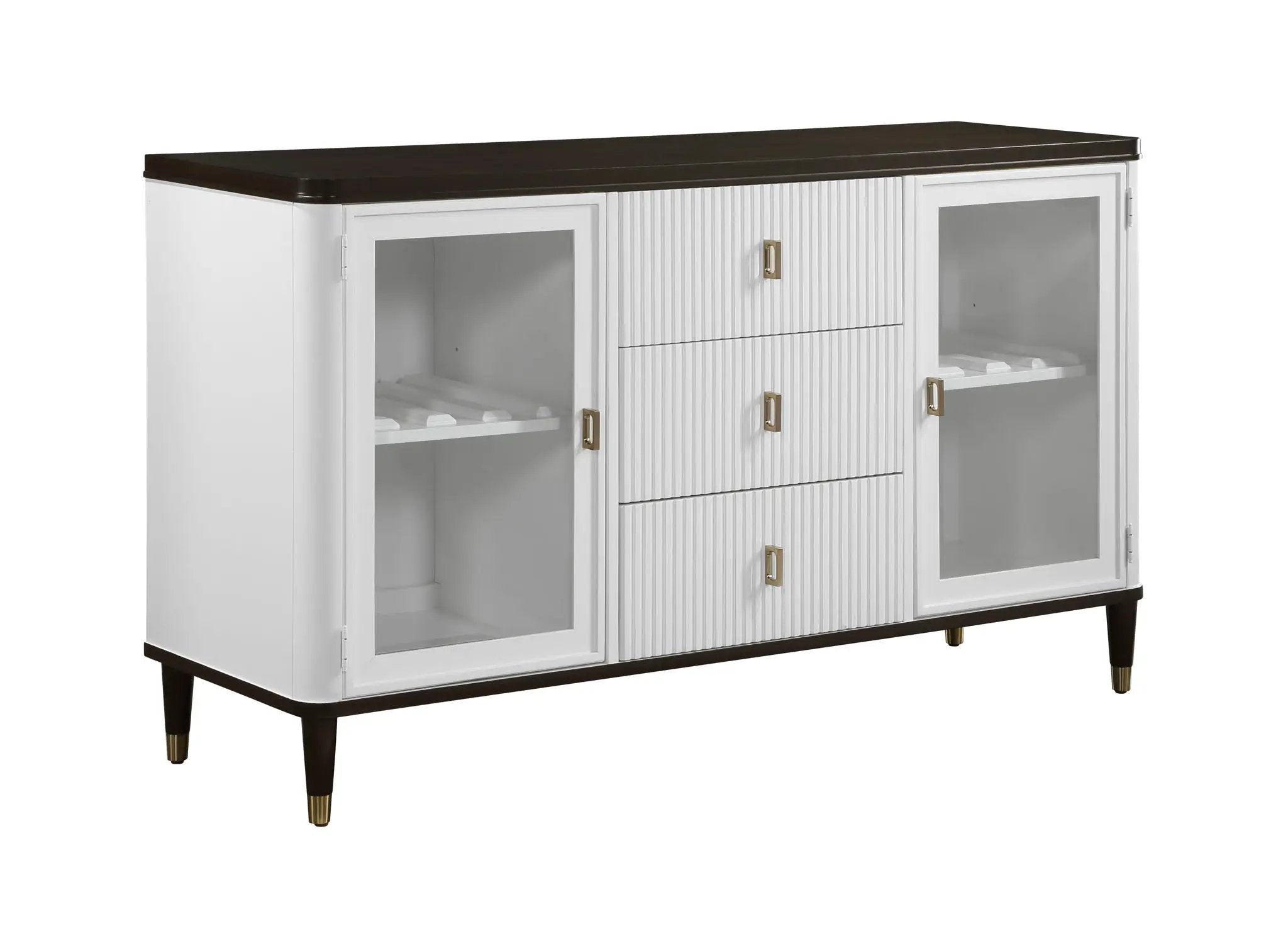 Carene - Server - Brown / White by Unique Piece Furniture