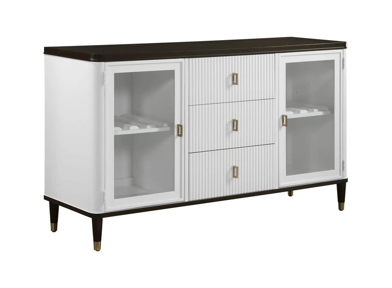 Carene - Server - Brown / White by Unique Piece Furniture