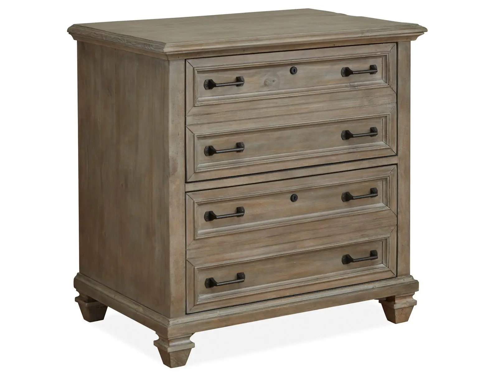 Lancaster - Lateral File - Dove Tail Gray by Unique Piece Furniture