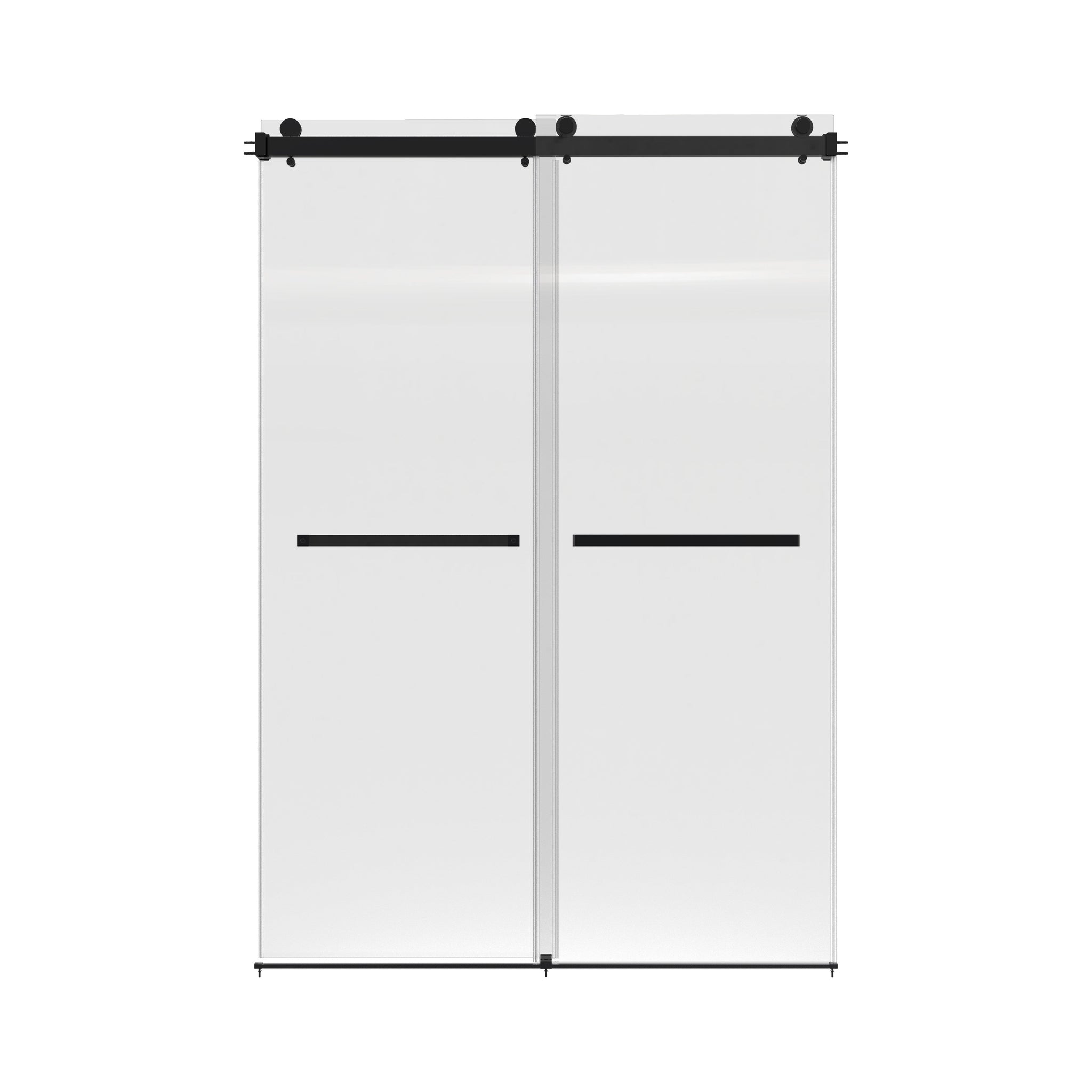 60"W x 75"H Double-Sliding Shower Door by HouseOfZazla