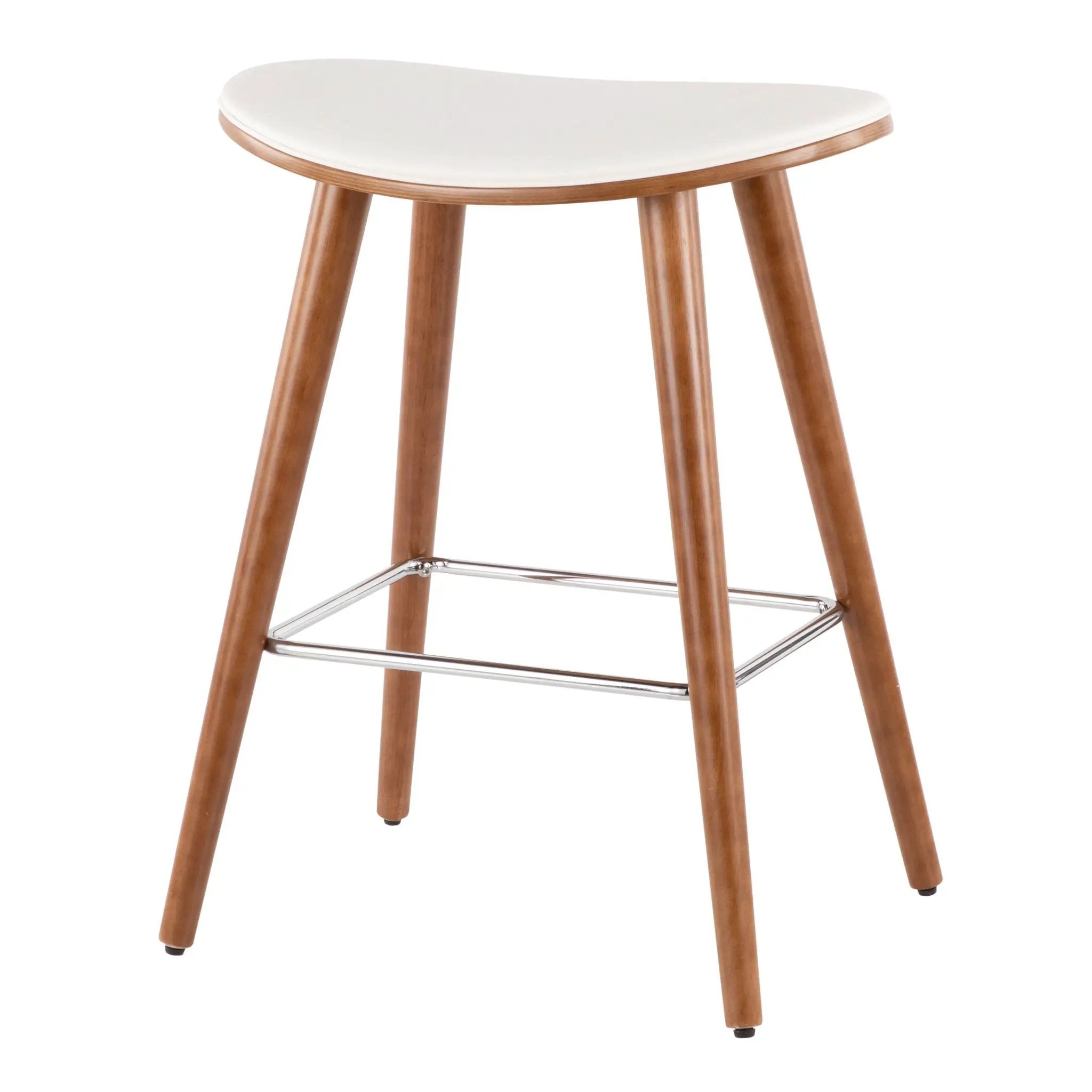 Saddle - Contemporary Counter Stool (Set of 2) by HouseOfZazla