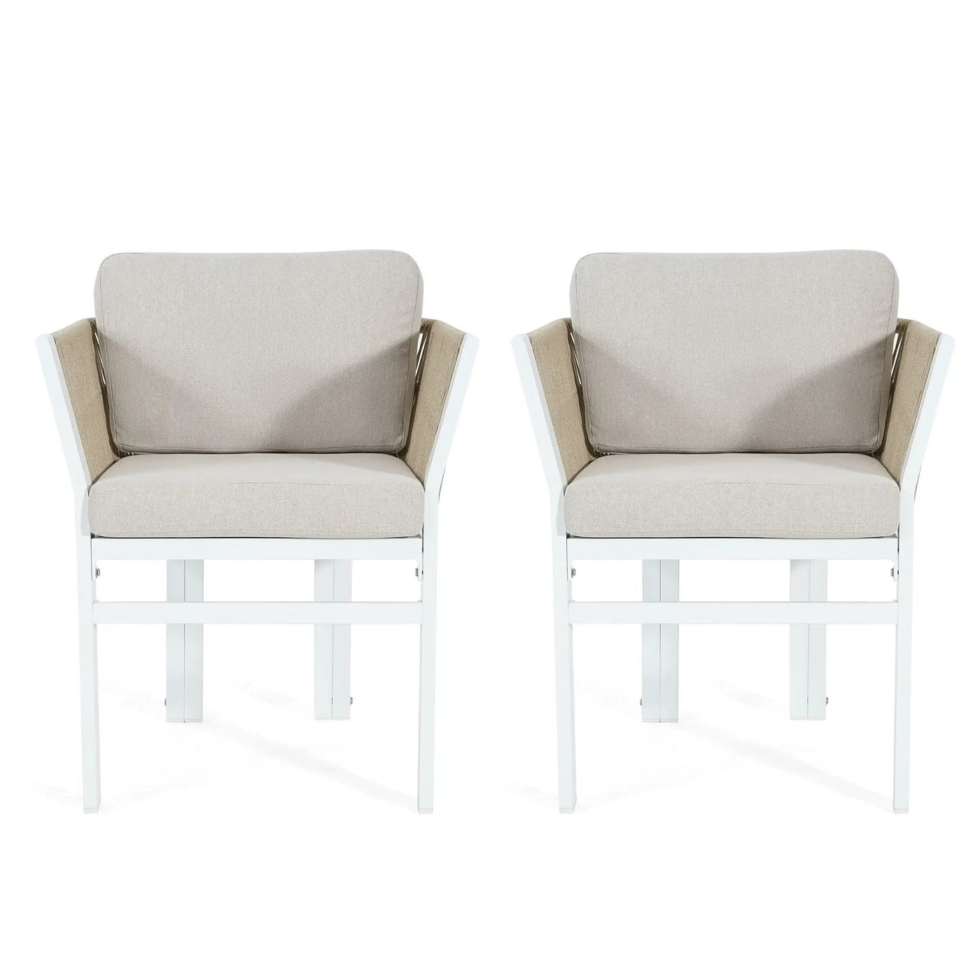 Outdoor Dining Chair, All-Weather Patio Seating For Backyard (Set of 2) by HouseOfZazla
