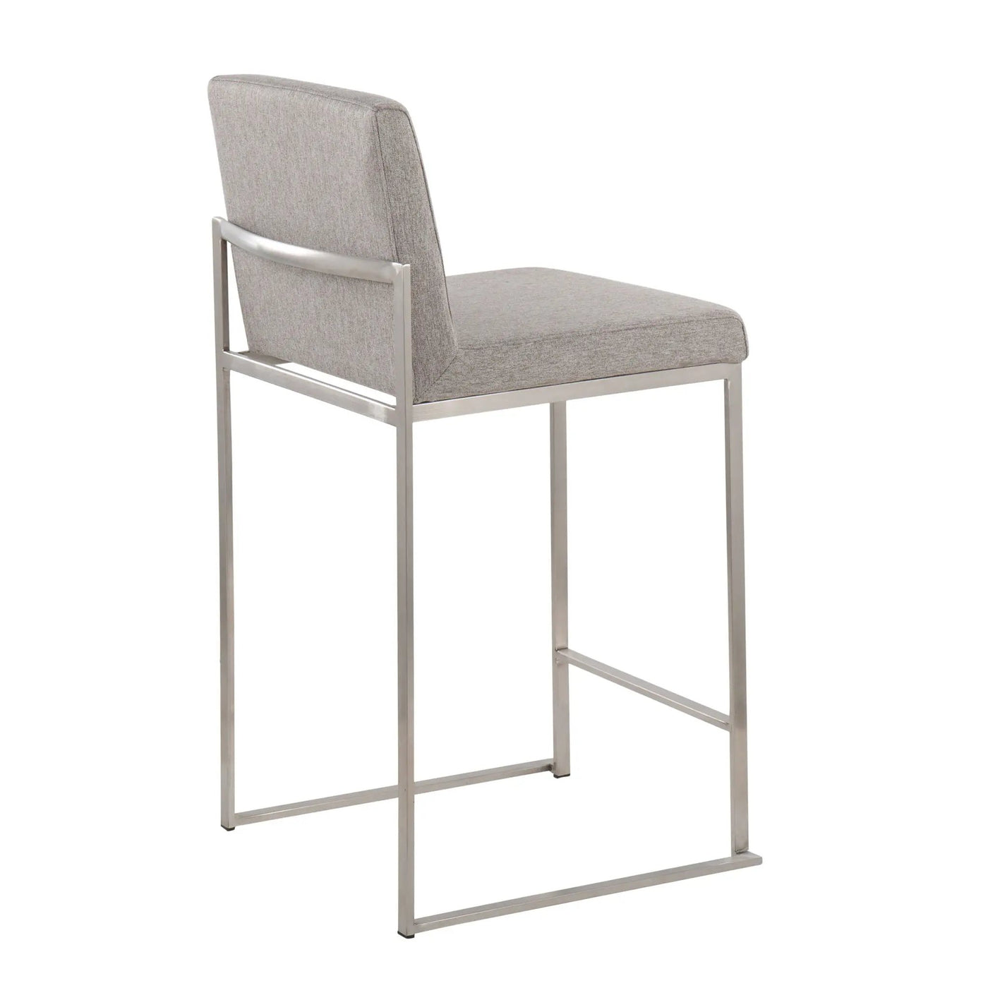 Fuji - Contemporary High Back Counter Stool, Functional Design by HouseOfZazla