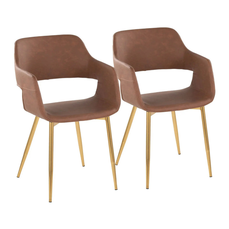 Margarite - Contemporary Versatile Dining Chair (Set of 2) by HouseOfZazla